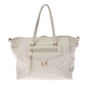 LOUIS VUITTON Empreinte Lumineuse Bag Neige Leather Handbag